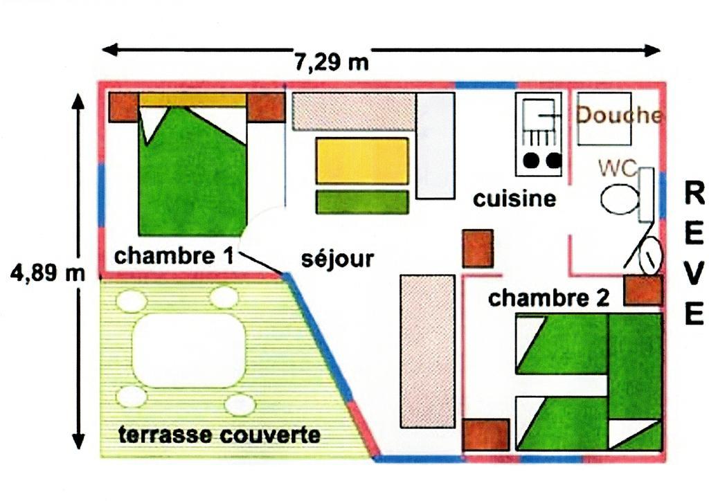 Отель Le Clos Fleuri Медис Номер фото